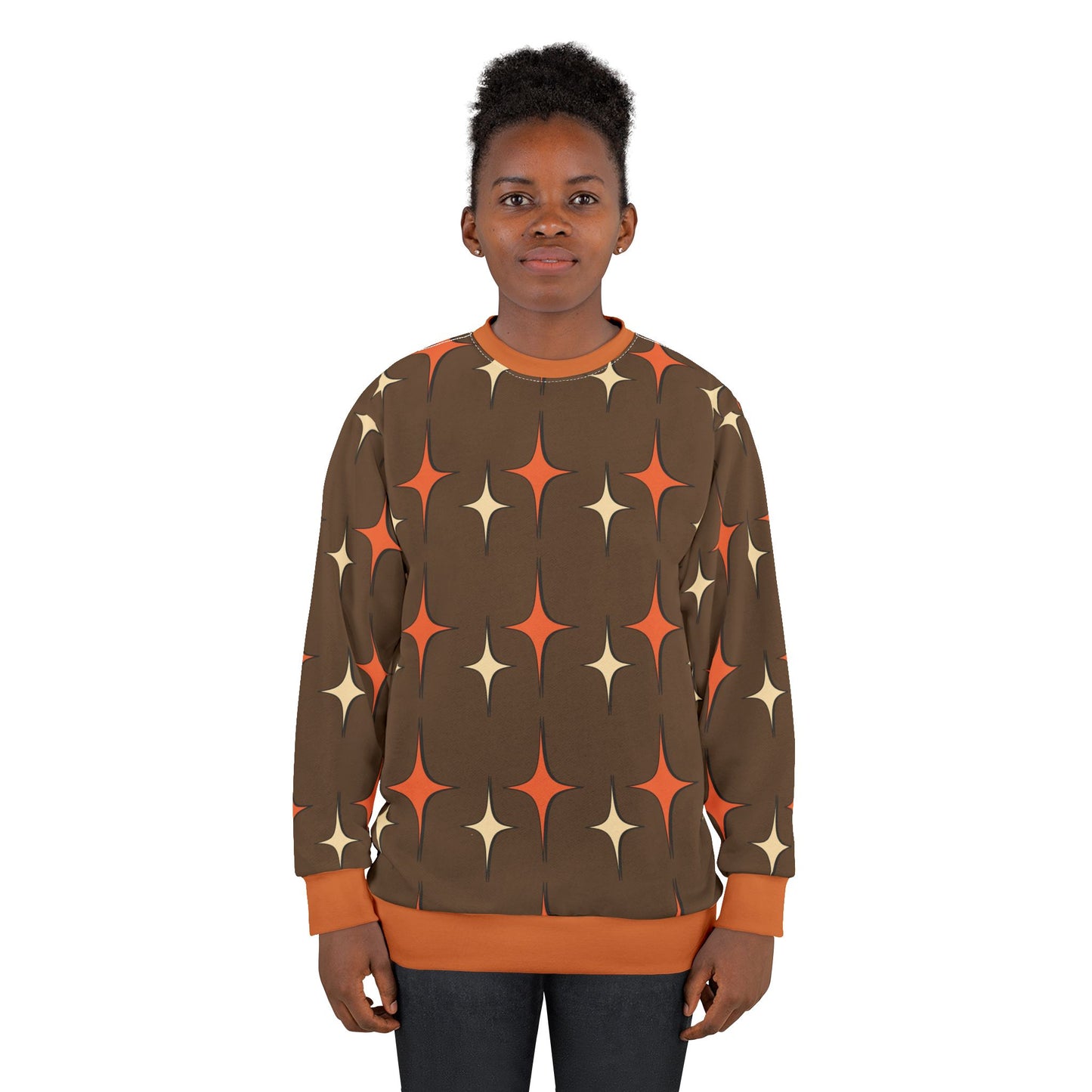 Shining Lights Sweatshirt with Fleece Lining