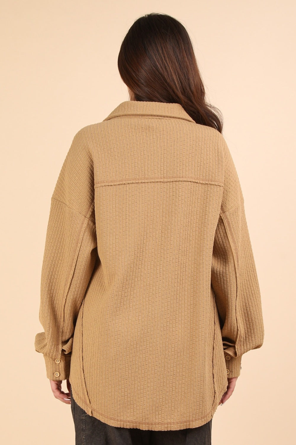 The Cozy Button Knit Shacket