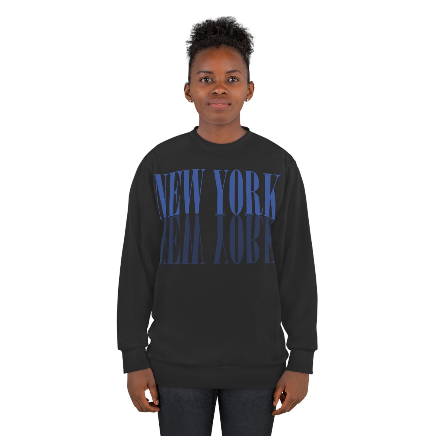 New York, New York Sweater with Fleece Lining