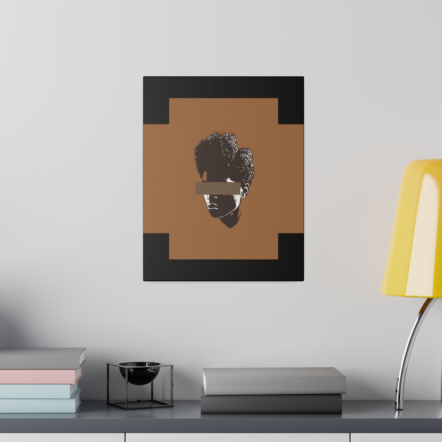 Brown Woman Canvas Art