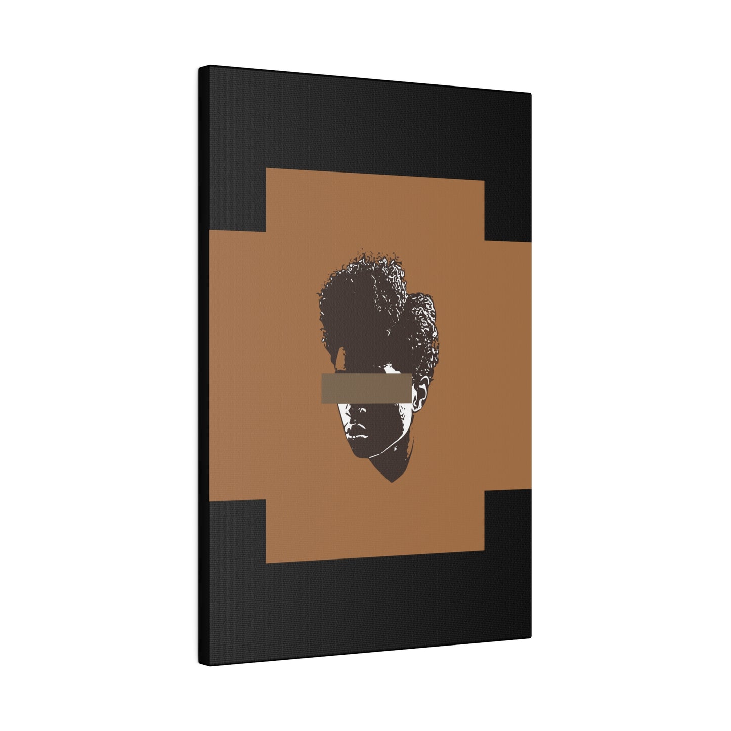 Brown Woman Canvas Art