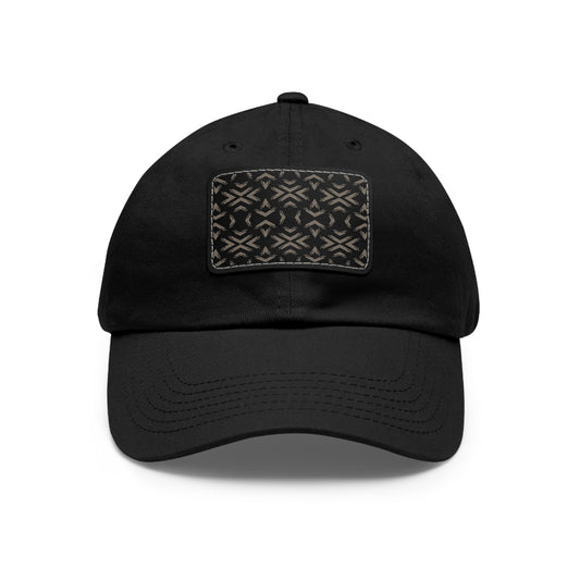 Kalaido Dad Hat with Leather Patch