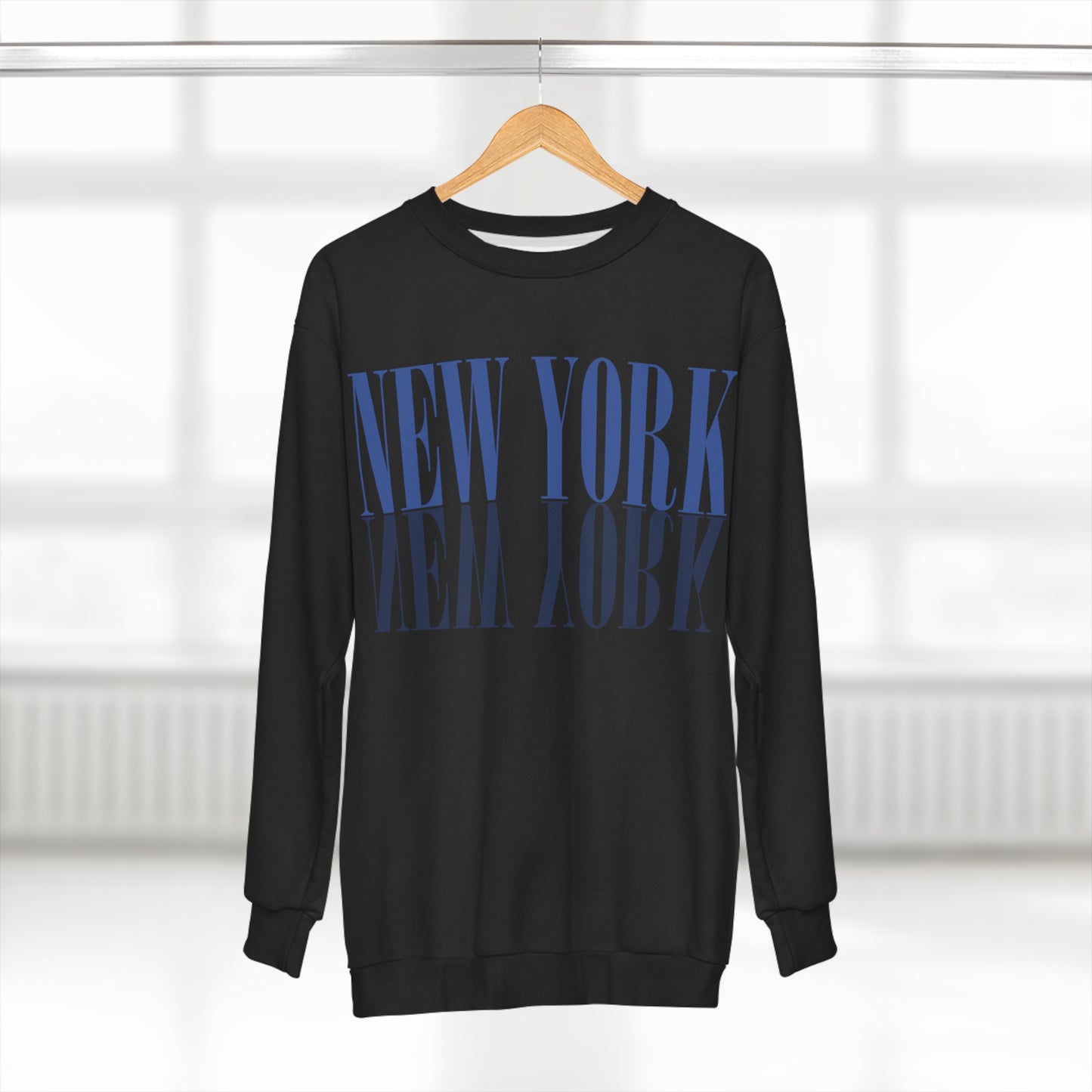 New York, New York Sweater with Fleece Lining