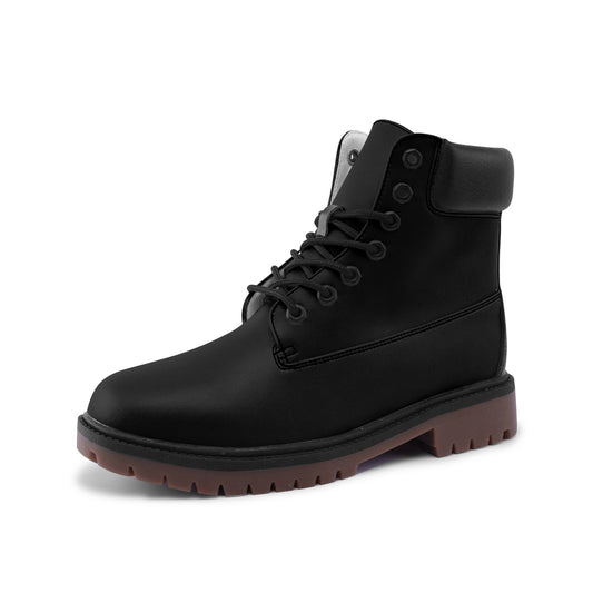 Black Essential Premium Leather Boots