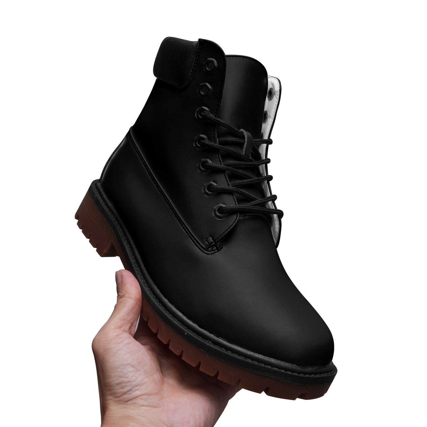 Black Essential Premium Leather Boots