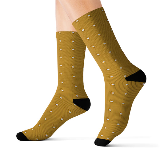 Yellow Bandit Socks