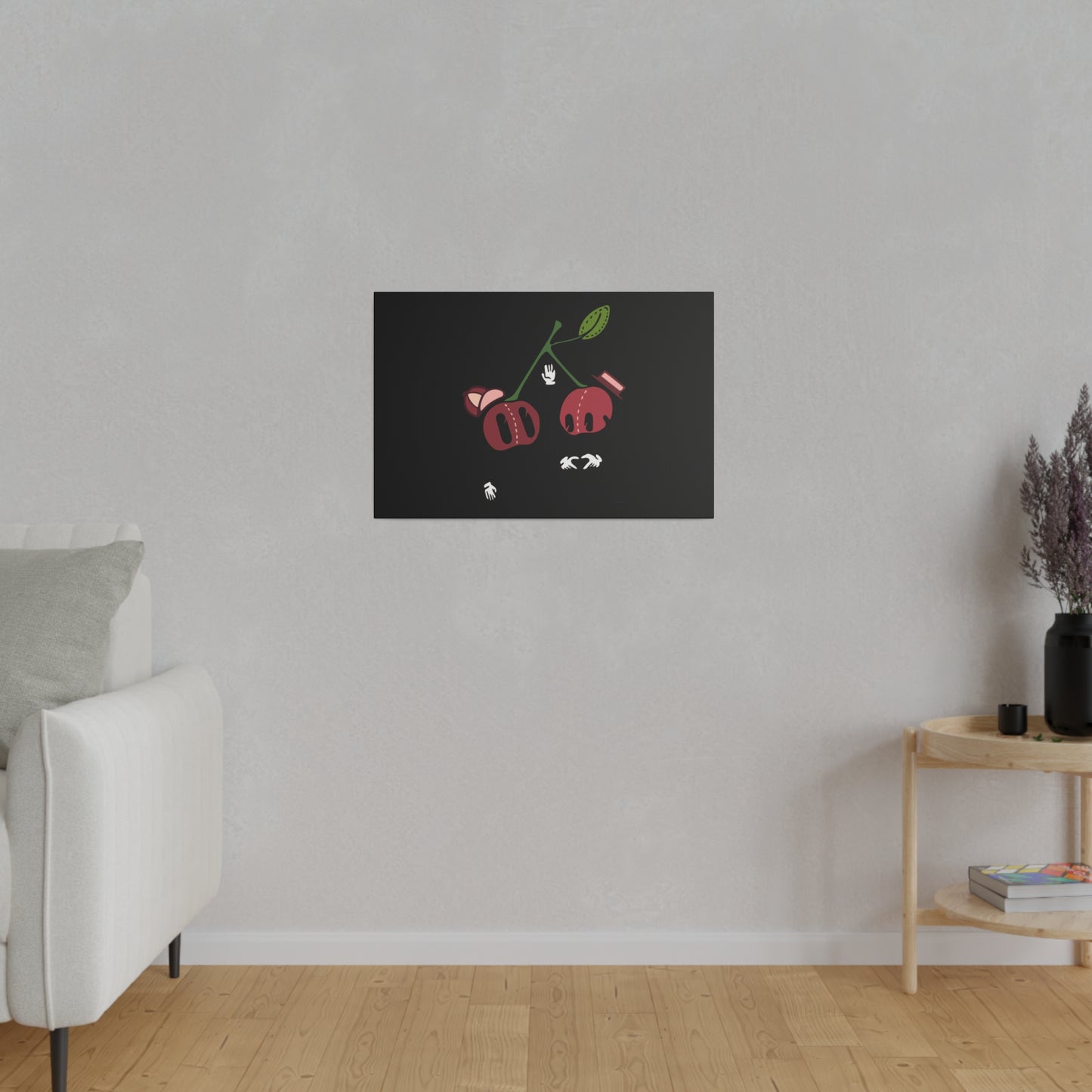 Cherries Canvas Art