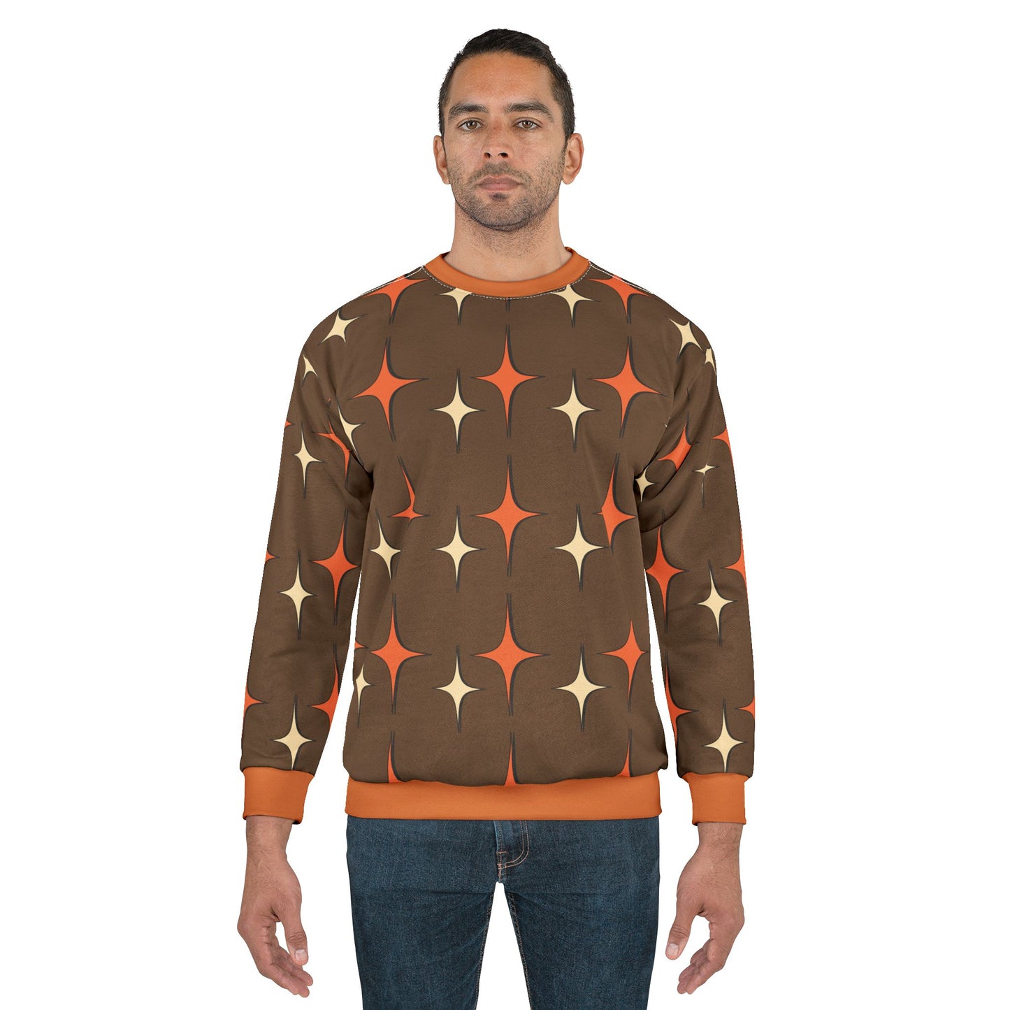 Shining Lights Sweatshirt with Fleece Lining