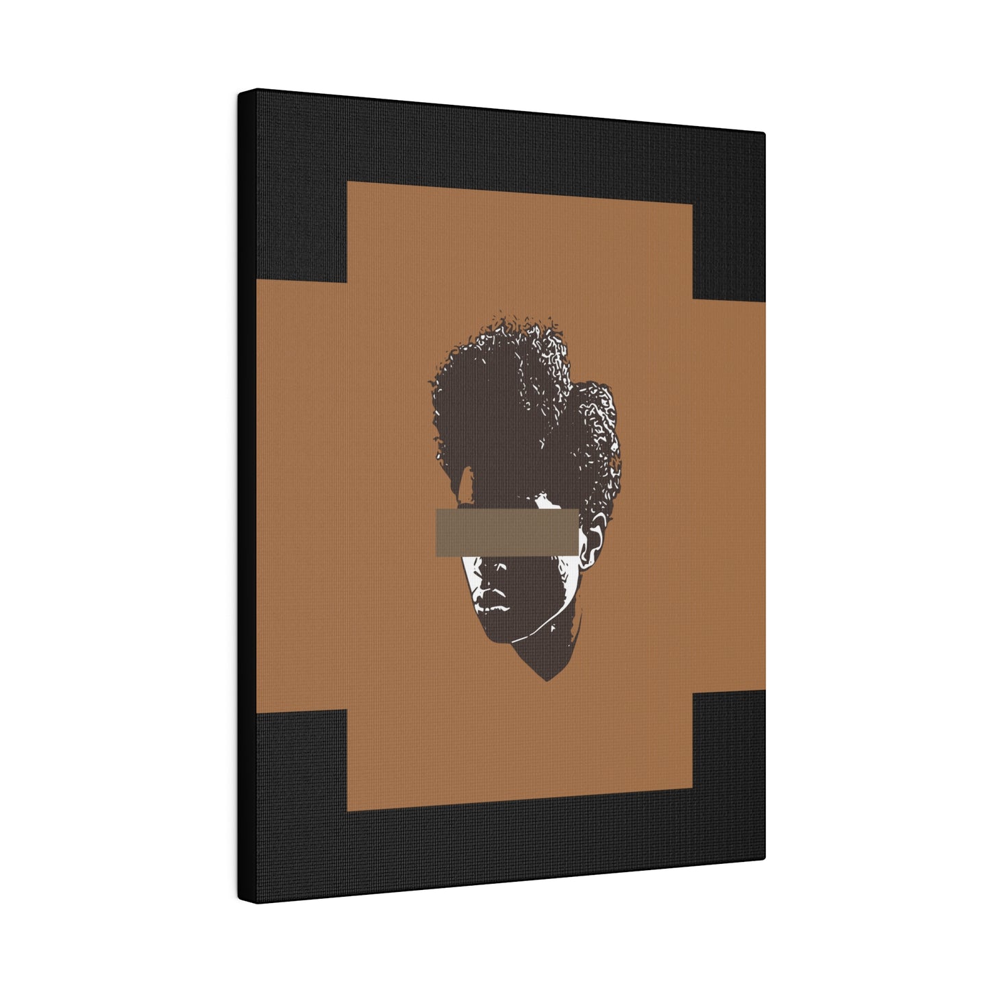 Brown Woman Canvas Art