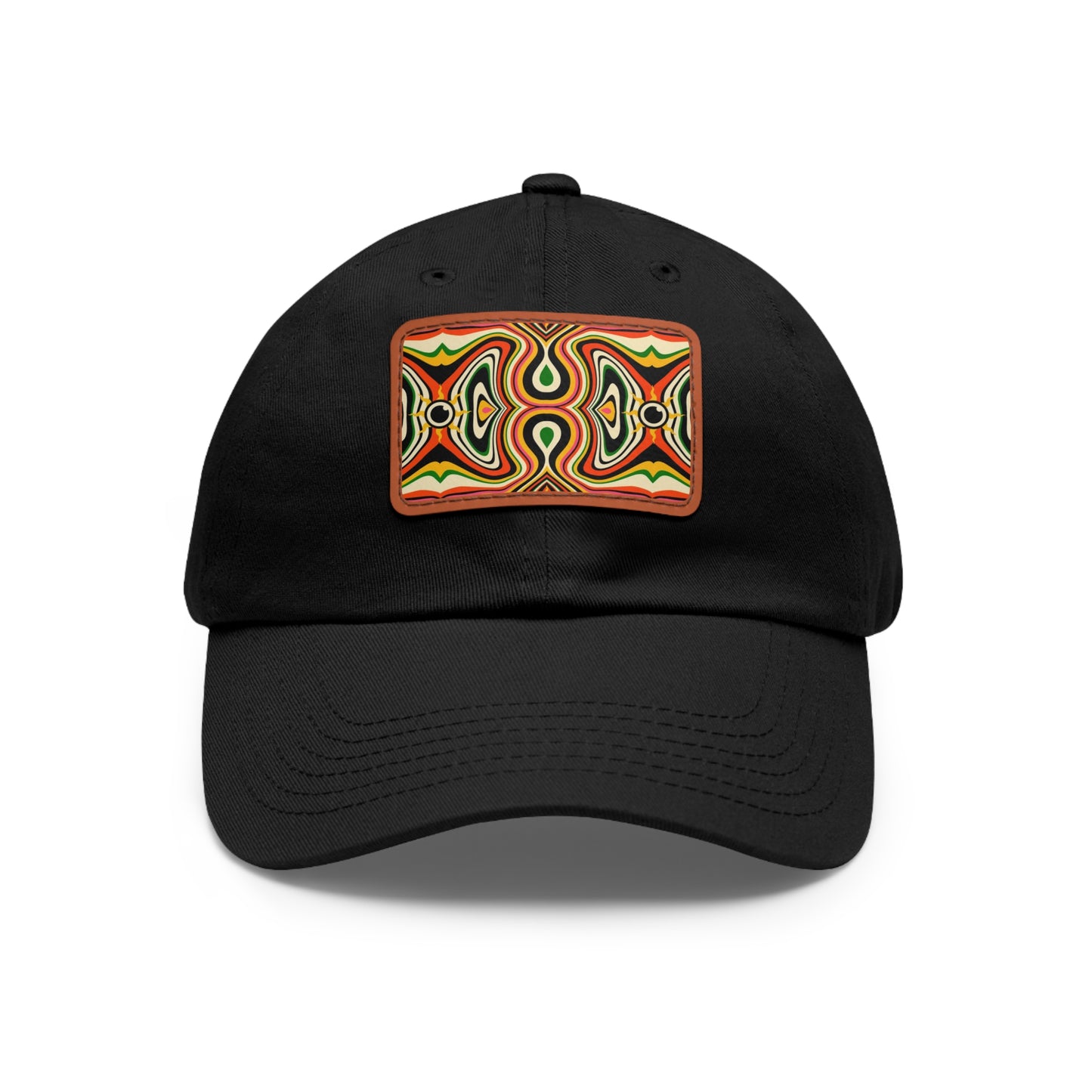 Shroomie Dad Hat with Leather Patch