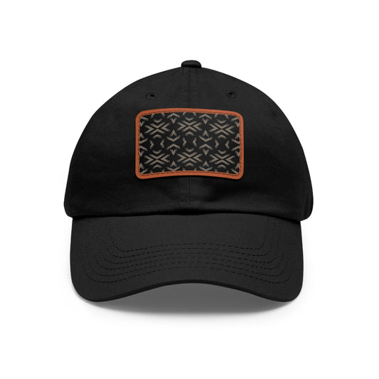 Kalaido Dad Hat with Leather Patch