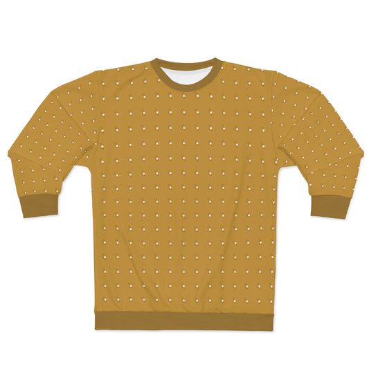 Yellow Bandit Sweater With Fleece Lining