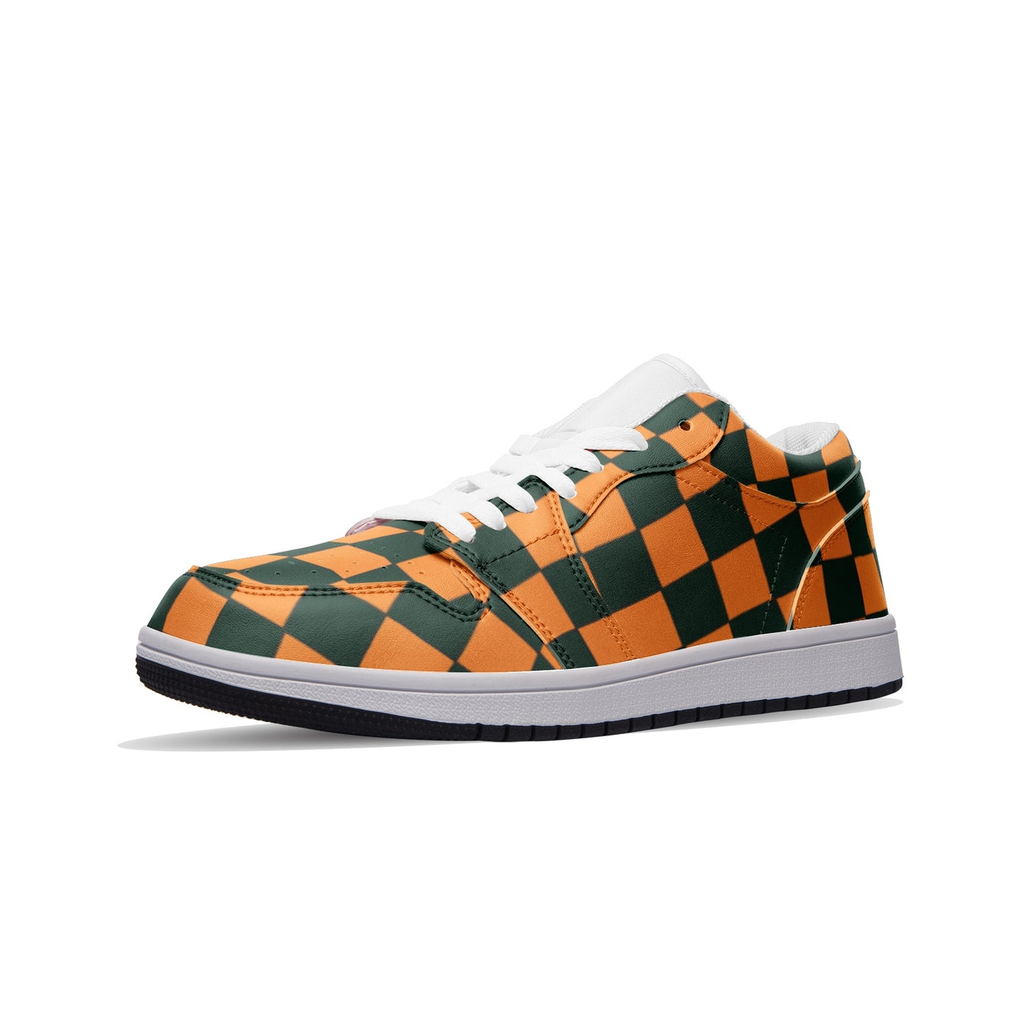 Racer Low Top Leather Sneakers