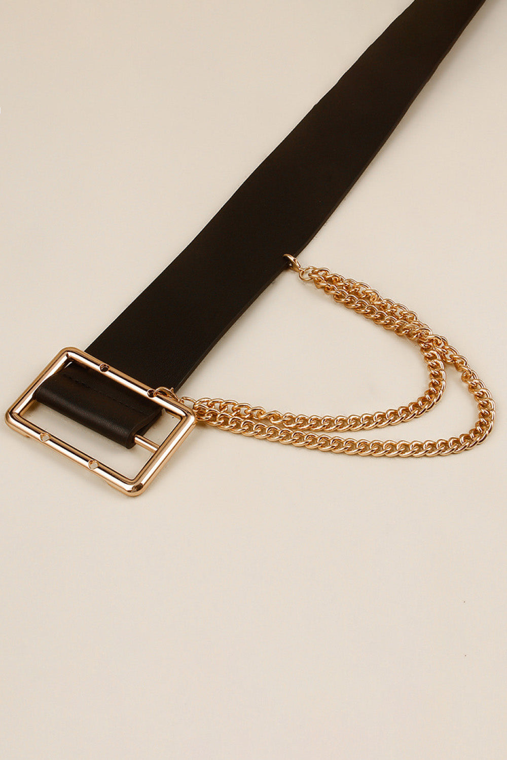 Premium PU Belt with Sleek Buckle