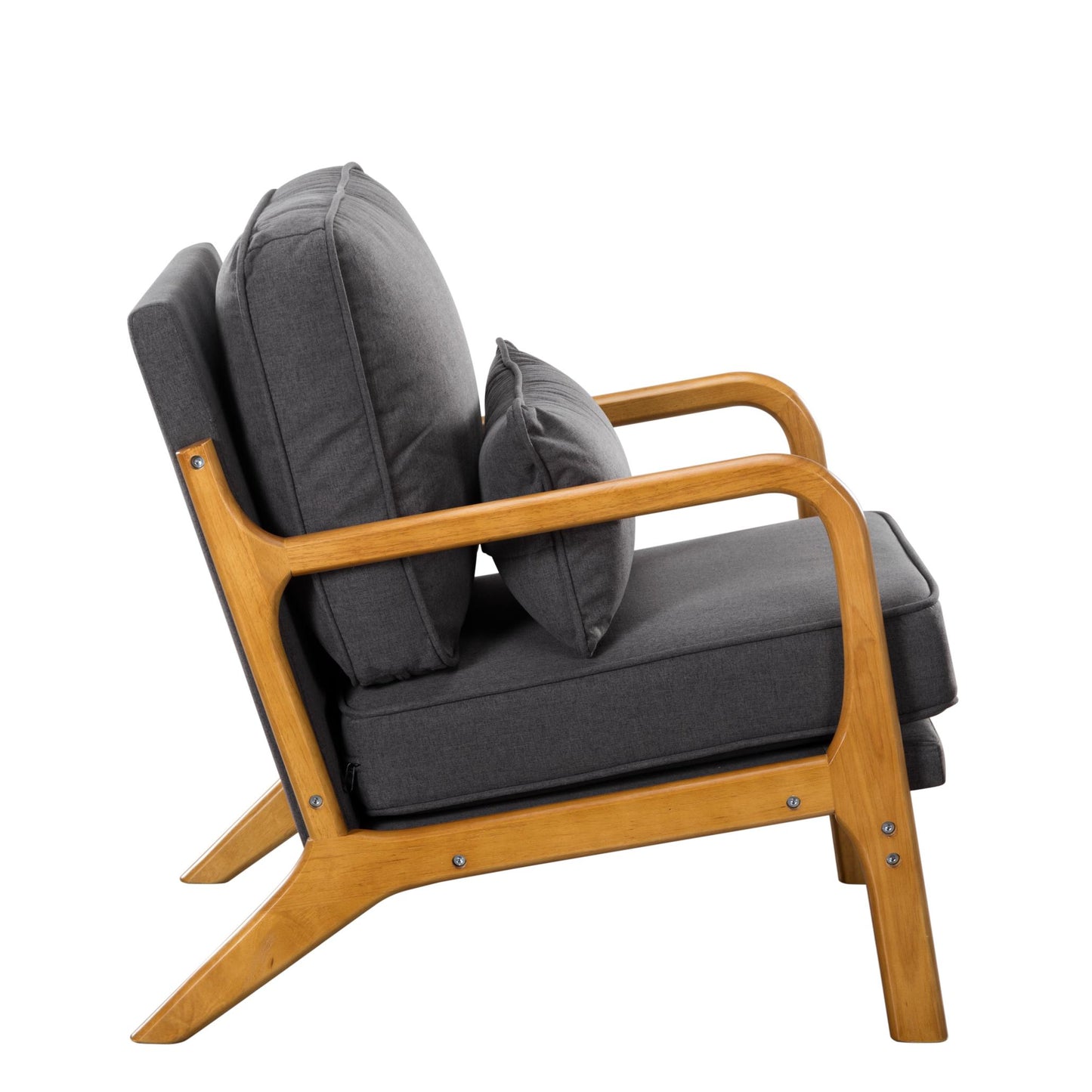 EcoChic Wooden Accent Chair