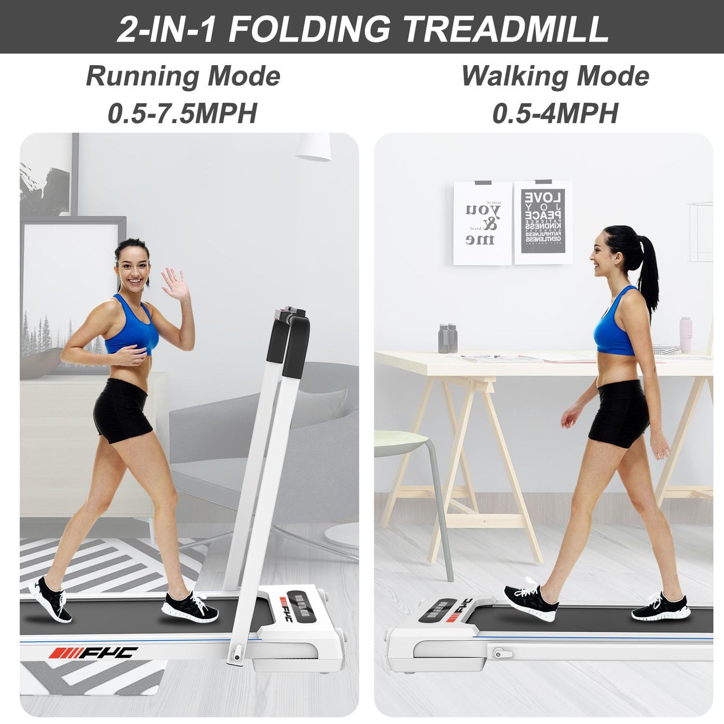 Zen Motion Folding Treadmill