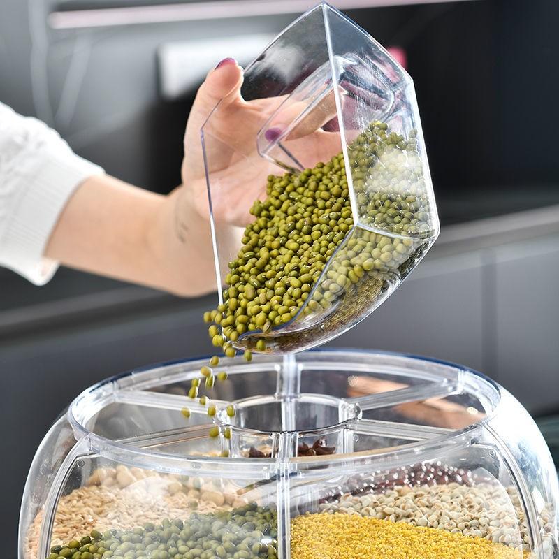 6 Grid Rice & Grain Cereal Dispenser