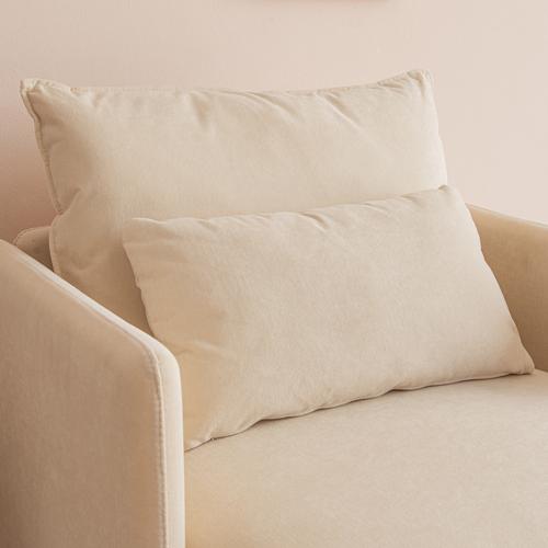 ﻿Zenith Linen Upholstered Armchair - Sand