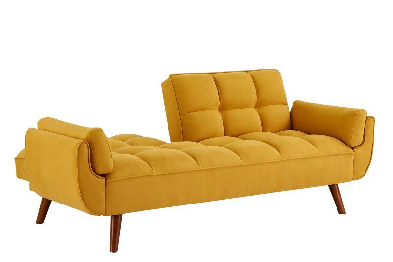 FlexiGlam Adjustable Backrest Sofa - Lemon
