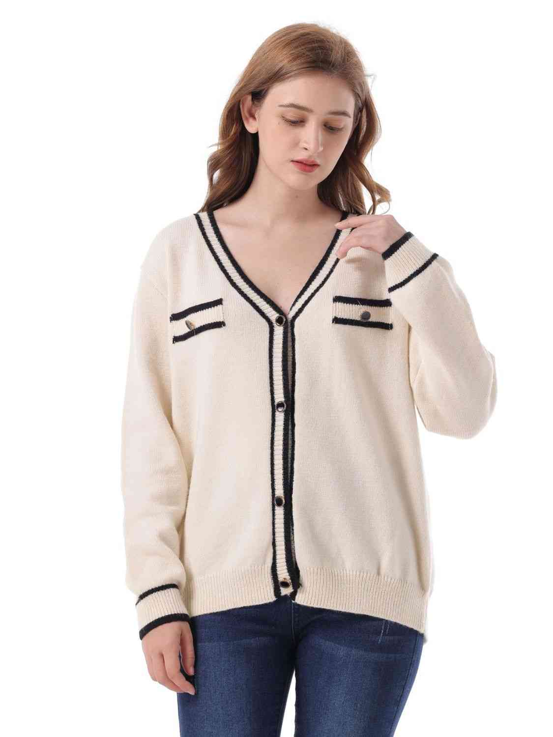 Cosmopolitan Ribbed Cardigan