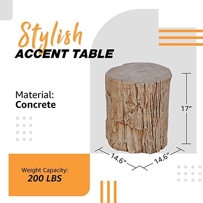 Alfresco Concrete Accent Table