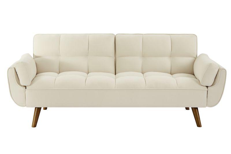 FlexiGlam Adjustable Backrest Sofa - Linen Beige