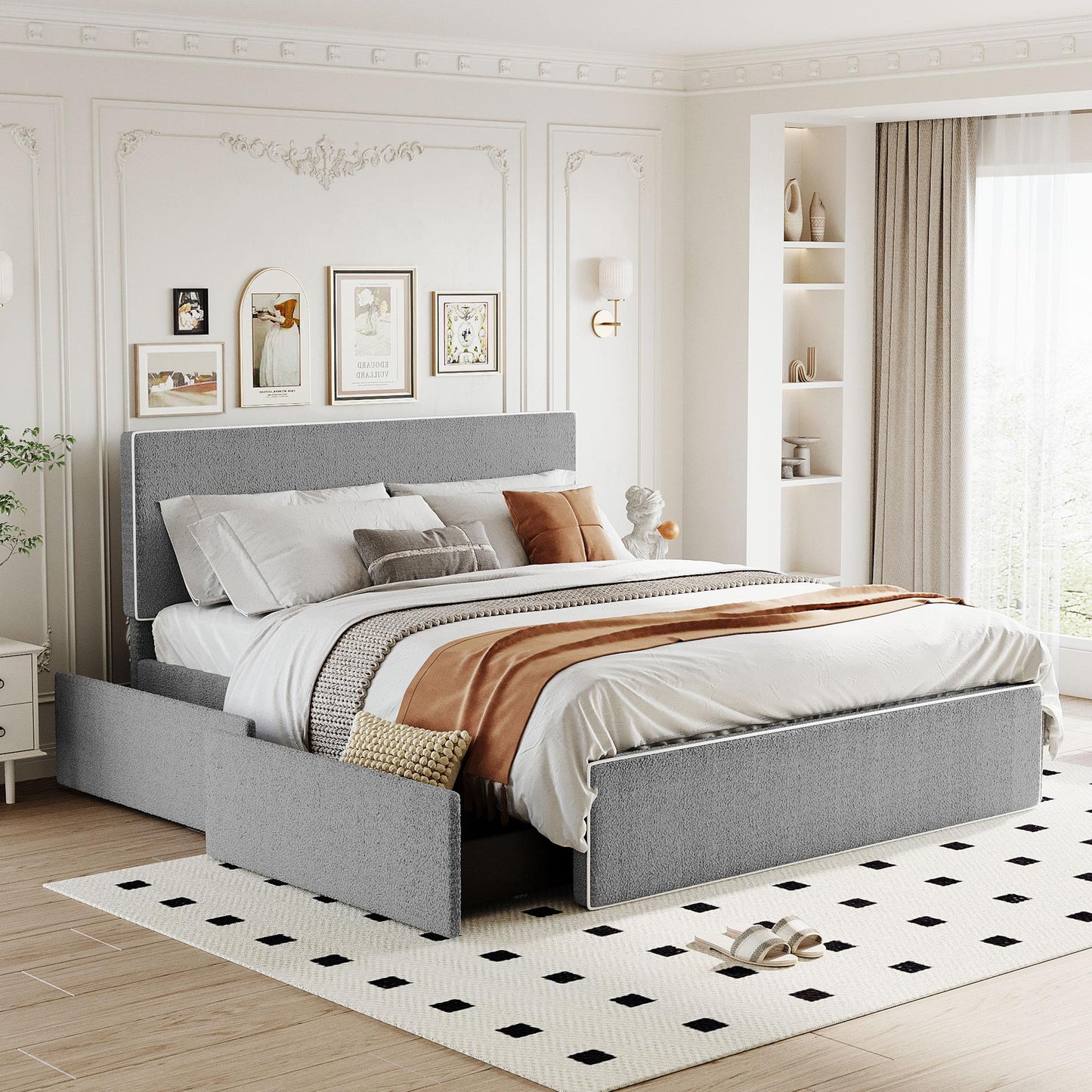 Urbanite Gray Dreamcatcher Bed